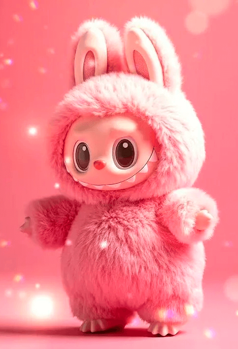 Лабубу танцует